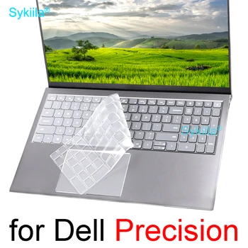Couvercle du clavier pour Dell Precision 7550 7560 7750 7760 7720 7730 7740 station de travail Mobile 15.6 17.3 Silicone Protecteur de caisse de Peau de