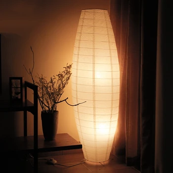 Creative Art Déco Papier Étage de la Lumière LED Permanent des Lampes de Salon à l'Éclairage d'Intérieur de Led Lampe de Plancher Luminaria Lumières de Led