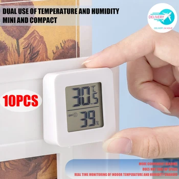 De nouvelles Intérieure Mini LCD Numérique Thermomètre Hygromètre d'Intérieur Électronique de la Température Hygromètre Capteur de Compteur Thermomètre domestique