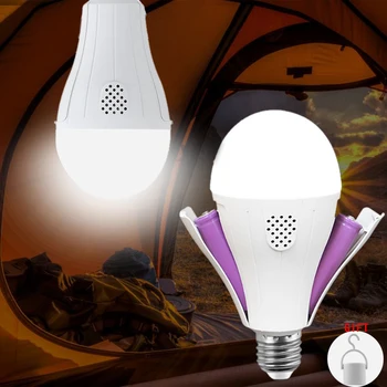 De secours à LED Ampoule E27 Lampes à LED Rechargeable 20W a MENÉ l'Ampoule Pour la Maison de l'Usine Couloir sous-sol Garage Entrepôt de Dropship
