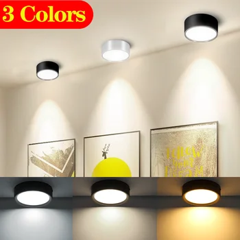 Des taches de Lumière Led Embutir Montées en Surface luminaires à 220V Panneau de Projecteurs Pour la Famille, Salon Lampe de Plafond