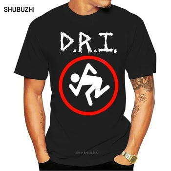 Dirty Rotten Imbéciles D. R. I. T Shirt Skanker Bande Logo Officiel Mens Black