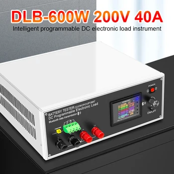 DLB-600W 200V 40A 18650 Lithium Batterie Plomb-acide de la Capacité de Surveiller l'Électronique de Puissance de Charge Testeur de Décharge Compteur de Voiture, Outils