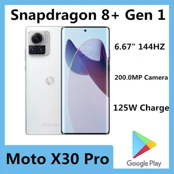 D'origine Motorola Moto X30 Pro Téléphone Mobile Snapdragon 8+ Gn 1 Android 12.0 Visage ID 6.67
