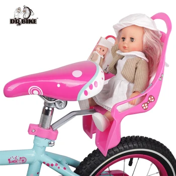 Drbike les Enfants de Vélo tige de Selle Poupée Siège avec support pour Kid Bike à Décorer Vous-même les Autocollants bébé à vélo à vélo siège bébé poupée