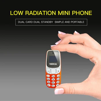 Dropshipping Mini Téléphone Mobile L8Star Bm10 Plus Petit Des Téléphones Mobiles Gsm Mains Libres Mini Écouteur Dialer Casque Dual-Sim-Carte