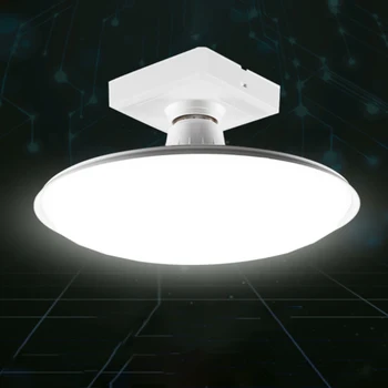E27 Ampoule LED 12W 15W 20W 30W Globe UFO Lampe Edison Spotlight Table d'Intérieur Lampe Lumière Blanc 800lm 6500K de la Maison à l'Aide d'