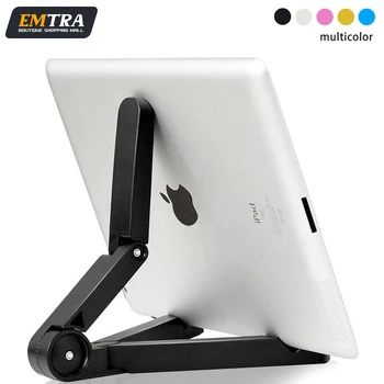 EMTRA Universelle Pliante Tablette support Pour iPad Air Pro de 4,7 12,9 pouces Pour Samsung, Huawei, Xiaomi Tablette Titulaire Accessoires pour iPad