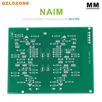 Entièrement Discret MM LP Vinyle Amplificateur Phono Nu PCB de Base Sur NAIM Circuit