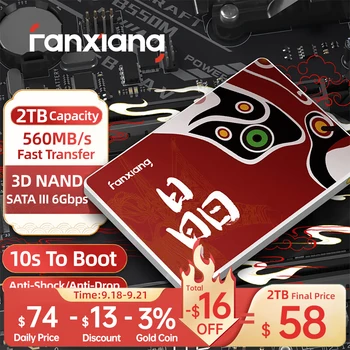 Fanxiang SSD S100/S100Pro 560MB/s 2,5