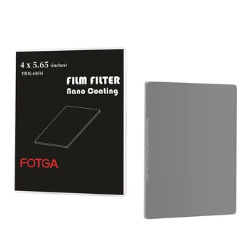 Fotga 4x5.65 Square Filtre gris neutre ND4/ND16/ND64/ND1000 4mm Carré de Densité Neutre Filtre Double face Optique revêtue de Verre Filtre