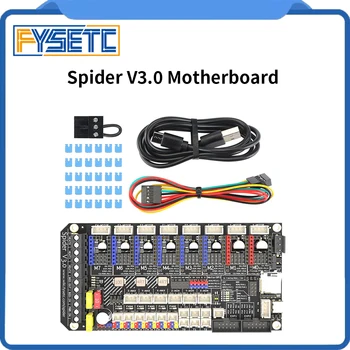 FYSETC Spider V3.0 32 bits carte Mère STM32F446 Commission de Contrôle de l'Appui Klliper/Marlin/RRF avec Interface can pour Voron