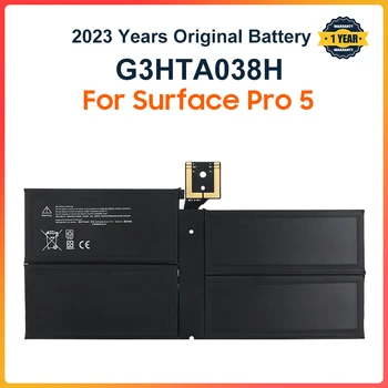 G3HTA038H DYNM02 Batterie d'ordinateur Portable pour Microsoft Surface Pro 5 1796,Pro 6 1807 1809 12.3