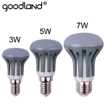 Goodland Ampoule LED R39 R63 R50 Lampe LED Dimmable E14 Ampoule E27 SMD2835 Lampada 3W 5W 7W 220V 240V Pour l'Éclairage à la Maison