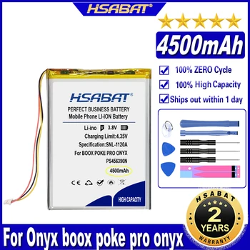 HSABAT boox poke pro 4500mAh Batterie pour Onyx boox poke pro / onyx livre carta lecteur Électronique Accumulateur Piles
