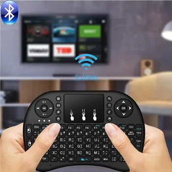 i8 2.4 Ghz sans Fil Bluetooth Mini Clavier pour Android TV Box/Téléphone/Ordinateur/ordinateur de Bureau PC ordinateur Portable Tablette de l'air de la Souris du clavier Télécommande