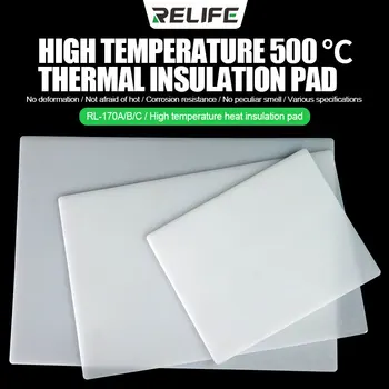 isolation pad RELIFE RL-170A RL-170B RL-170C à Haute température de 500 ° c isolation thermique pad Anti-corrosion propriétés d'Adhérence