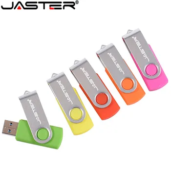 JASTER USB flash drive USB 2.0 S303 conception Pivotante clés usb 128 GO 64 go 32 go 16 GO 8 GO 4 GO haute qualité portable d'entraînement de stylo