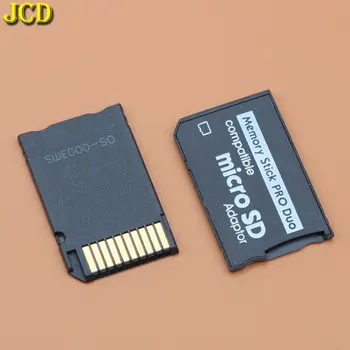JCD 1Pcs Carte Mémoire Adaptateur Micro SD vers Memory Stick Adaptateur Pour PSP Sopport Class10 carte Micro SD de 2 go 4 GO 8 GO 16 GO 32 GO