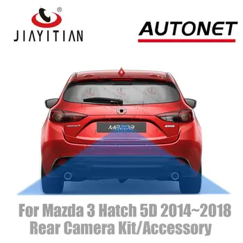 JIAYITIAN Pour Mazda 3 5d Trappe 2014 2015 2016 2017 2018 d'Usine d'origine de l'Écran de Câble de l'Adaptateur Caméra de Vue Arrière/kit de caméra de recul