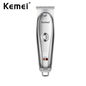 Kemei USB Électrique Tondeuse pour Cheveux pour Homme de Petite Taille sans Fil Tondeuse Professionnelle Cheveux de Barbe de Coupe de la Machine de salon de coiffure Rechargeable