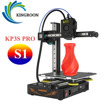 KINGROON mise à Niveau de l'Imprimante 3D de KP3S PRO S1 KIT axe Y du Double MGN12 Guide de Rails Tendeurs de Ceinture de Haute Précision Beginer Amical