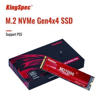 KingSpec SSD M2 PCIe 4.0 NVME 2 to 512 1 to à 4 to 4 M. 2 Gen4 Disque Dur à l'État Solide Disque NMVE PCIe 4.0 disque dur pour ordinateur Portable de Bureau PS5