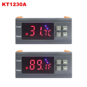 KT1230W 30A Numérique Intelligent Thermostat régulateur de Température, Régulateur de C/F pour Incubateur avec Thermoregulator Relais de Sortie