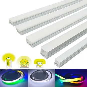 LED Flexible Neon Corde de Gel de Silicone Souple Tube de la Lampe Imperméable à l'eau,Pour WS2812 WS2811 WS2812B SK6812 LED 2835 5730 de Bande de RVB 5050