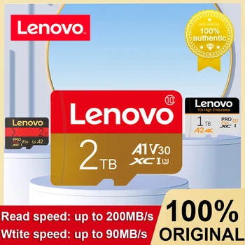 Lenovo 2 TO/1 TO, TF Micro SD Mémoires de 512 go 256 GO A1 V30 Flash Carte Mémoire SD 128 GO Imperméable de Carte SD Pour Nintendo changer de Jeux
