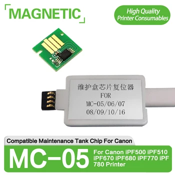 L'entretien du Réservoir Puce Resetter MC-05 MC-07 MC-08 MC-09 MC-10 MC-16 Pour Canon iPF500 iPF510 iPF670 iPF680 iPF770 iPF780 Imprimante