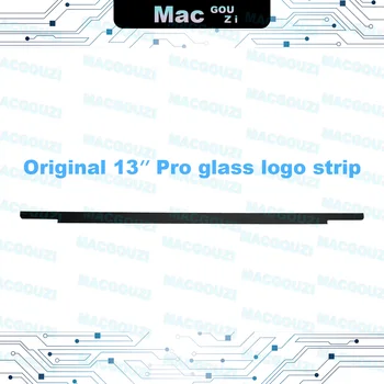 MACGOUZI Original Brand NEW Avant de l'écran LCD en Verre Garniture Lunette Logo Couvercle Compatible Pour Apple MacBook Pro Air 13