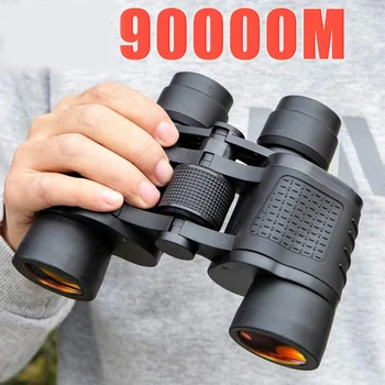 Maifeng Jumelles 80X80 Puissant Télescope 10000m Haute définition Pour Camping Randonnée Plein verre optique à la lumière Faible vision de Nuit