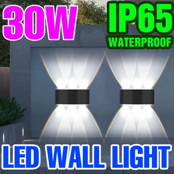 MENÉ d'Intérieur de Mur de Lumière Externe Applique IP65 Imperméabilisent l'Éclairage Extérieur Pour la Maison Vivant Décor de la Chambre à Coucher Placards LED Lampe de Mur