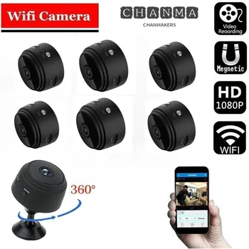Mini Caméra Réseau sans Fil A9 HD 1080p Caméra wi-fi sans Fil de la Nuit Version Vocale Mini Caméscopes Maison Intelligente de la Vidéo Surveillance