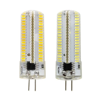 Mini G4 Ampoule LED 220V AC COB 3014SMD Silicone Lumière 64 104 152 Remplacer les Led 10W 20W Lampe Halogène 360 Angle de Faisceau de Lumière Lustre