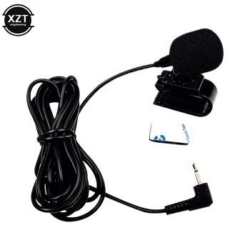 Mini Professionnels de la Voiture Microphone Audio 2.5 mm Clip prise Jack Mic Mono Mini Filaire Microphone Externe pour PC Voiture Auto Radio DVD