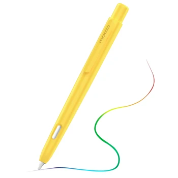 MoKo étui pour Apple Crayon de 2ème génération,Rétractable de Protection Stylet Couvercle Robuste avec Clip pour iPad Air 5th 10.9,iPad Mini 6
