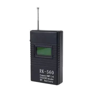 MOLA RK560 Portable 50MHz-2.4 GHz ordinateur de Poche Compteur de Fréquence pour Talkie Walkie Radio