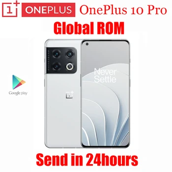 Mondial de la ROM d'Origine Nouveau OnePlus 10 Pro 10pro 5G de Téléphone Cellulaire de 6,7 pouces Snapdragon8 Gen 1 NFC 5000MAh 80W Charge Rapide 50MP