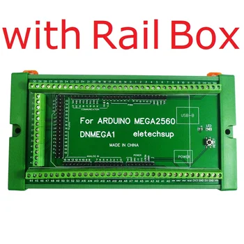 Monté sur Rail DIN bornier à Vis de l'Adaptateur de Module pour Arduino MÉGA 2560 R3
