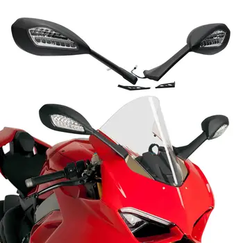 Moto Rétroviseur clignotants à DEL Pour Ducati Panigale V4 V4 S 2018-2021 V2 2020-2021