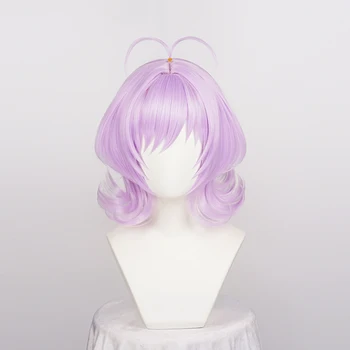 Najimi Osana Synthétique Perruque Costume de Cosplay Anime Komi ne Peut pas Communiquer Résistant à la Chaleur, Cheveux Komi-san Wa Komyushou Desu + chapeau de Perruque