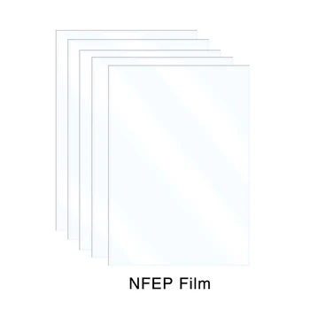 NFEP Film pour ANYCUBIC Photons Mono X Épaisseur de 0,15 mm pour Elegoo Saturne Phrozen Sonic XL 4K 5.5/6 pouces Résine UV Imprimante 3D