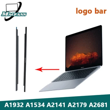 Nouveau A2681 A1932 barres du Logo pour les MacBook Air A2179 A2337 Écran LCD Lunette Verre Garniture Avant le Logo de la Couverture A1534 LCD Bar Gris/Argent/Or