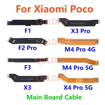 Nouveau Conseil Principal de FPC Flex Câble Connecteur carte Mère Pour Xiaomi Poco X3 F3 F1 F2 X4 M4 Pro 4G, 5G de Remplacement des Pièces de Réparation