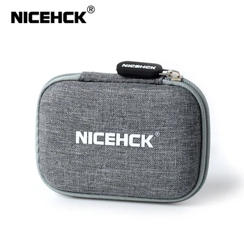 Nouveau Original NiceHCK Dans l'Oreille de l'Écouteur Cas de Casque Portable Boîte de Rangement Casque Accessoires Sac de Rangement Pour NX7 Pro/DB3/F3/M6