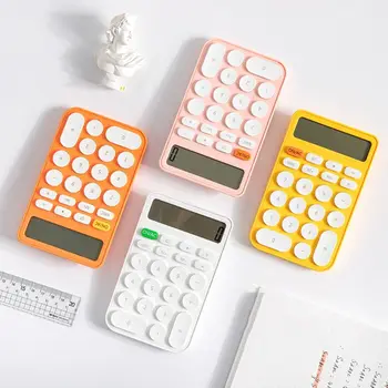 Nouveau Portable Mini Accountin à 12 chiffres Affichage de la Calculatrice à Grand écran Couleur de Sucrerie