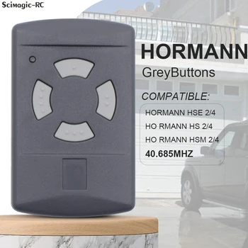 Nouvel Émetteur Hörmann HSE2 HSE4 HSM2 HSM4 HS2 HS4 40,685 Mhz Garage Télécommande Pour HORMANN 40MHz Bouton Gris