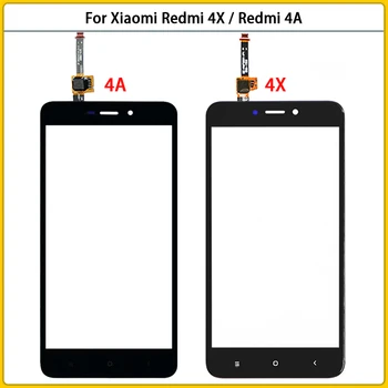 Nouvelle 5.0 écran Tactile Pour Xiaomi Redmi 4A Écran Tactile Digitizter Capteur Pour Xiaomi Redmi 4X Avant de l'écran LCD Lentille en Verre à Remplacer